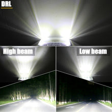 For Chevrolet S10 1995 1996 1997 DOT 4x6 LED Headlights Projector Beam with DRL