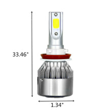 For Toyota Camry 2007-2014 H11 LED Headlight Bulb Low Beam 6000K Super Bright