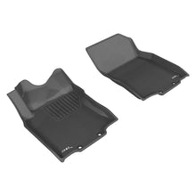 For Nissan Rogue 14-20 3D MAXpider L1NS06811509 Kagu 1st Row Black Floor Liners