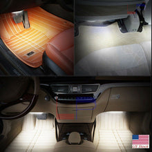 RGB LED Glow Car Interior Lamp Under Dash Footwell Seats Inside Lighting