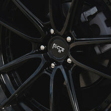 22 BLACK WHEELS RIMS NICHE DFS M223