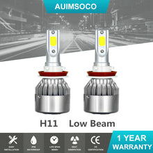 H8 H9 H11 LED Headlight Bulb Low Beam 6000K White For HYUNDAI Santa Fe 2013-2016