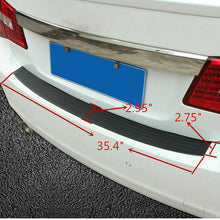 Car Rubber Rear Bumper Protector Trim Protection For Auto part Accessories