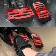 2pcs Universal Non-Slip Automatic Gas Brake Foot Pedal Pad Cover Car Accessories