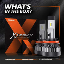 SEALIGHT X2 H11 H9 H8 LED Headlight Bulb Low Beam/Fog Light 6000K Conversion Kit