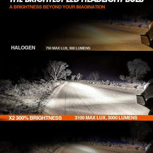 1 Pair SEALIGHT H11/H8/H9 LED Headlight Bulbs White Lights Low Beam Blubs 6000K
