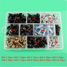 220pcs M4 M5 M6 Self Tapping Screws Kit Car Fender Body Panel Bolt Fastener Clip