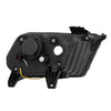 For 2010-2012 Ford Mustang LED Switchback Sequential Projector Black Headlights