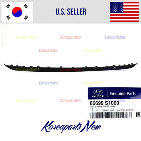 REAR Bumper Lower Center Molding ⭐GENUINE⭐ fits Hyundai Santa Fe 2019-2020