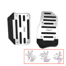 2PCS Racing Sports Non-Slip Automatic Car Accessories Gas Brake Pedals Pad Cover