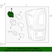 Genuine Toyota Socket 81128-06470