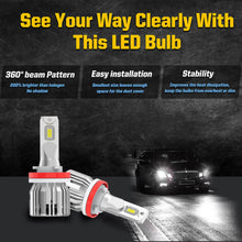 LED Headlight Hi Low Beam+Fog Light for Nissan Altima 14-2018 6X H11 Bulbs 6000K