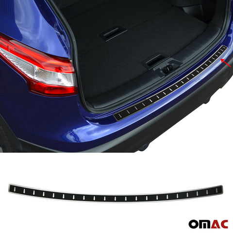 Fits Nissan Rogue Sport 2017-2020 Carbon Wrap Bumper Guard Trunk Sill Protector