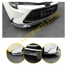 Carbon Fiber Front Bumper Diffuser Lip Spoiler For Toyota Corolla L LE XLE 2020