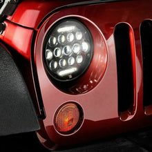 2x 7" Inch LED Headlight Hi/Lo Beam DRL For Jeep Wrangler JK TJ LJ 97-17 Rubicon
