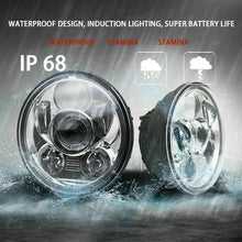 New 4pcs 5.75" inch LED Round Headlight Upgrade HI/LO Beam for Peterbilt 349 359