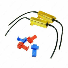 2Pcs 6ohm 50W LED Load Resistors Turn Signal Blinkers/Fog Lights Fix Hyper Flash