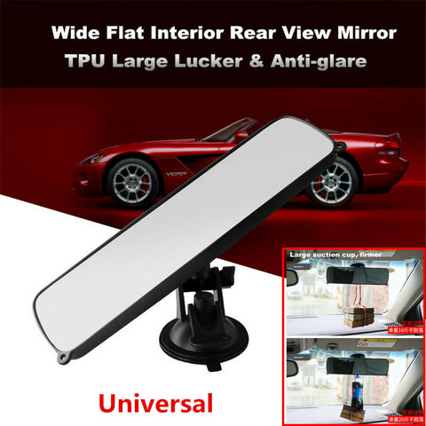Universal Car Truck Interior Rear View Mirror TPU Sucker Anti-glare Accessories