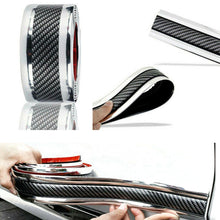 Parts Accessories Sticker Carbon Fiber Vinyl Car Door Sill Scuff Plate Protector