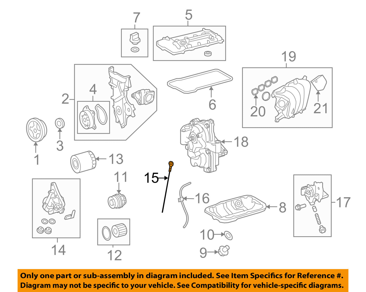 TOYOTA OEM Engine-Oil Fluid Dipstick 1530137010