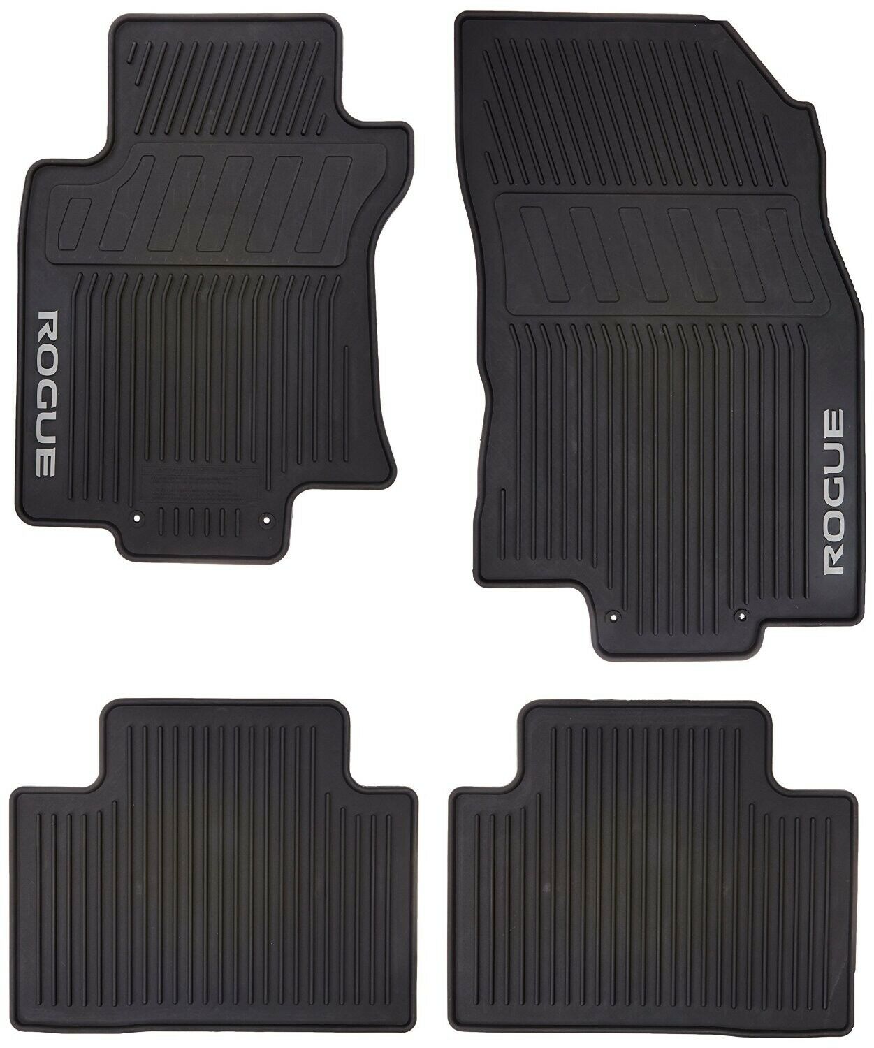 Nissan Rogue 999E1-G2000 All Season Rubber Floor Mats