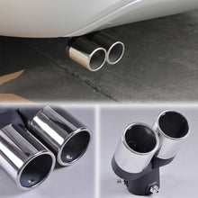 Double Outlets Exhaust Muffler Tail Pipe Tailpipe for Toyota Corolla 2004-2021