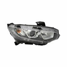 For 2016-2018 Honda Civic Sedan Coupe Halogen Headlight Passenger Side RH