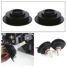 2pcs Car HID/LED Xenon Halogen Bulb Headlight Rubber Dust Cover Cap Universal