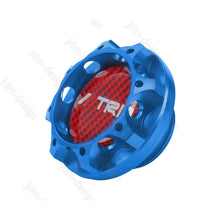 TRD Racing Blue Engine Oil Filler Cap Oil Tank Cover Aluminium For TOYOTA