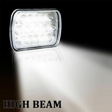 2pcs H6054 7x6 LED Headlight Sealed Beam Square Headlamp For Toyota Truck Pickup