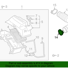 Genuine Toyota Air Hose Clamp 96111-10800