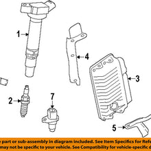 TOYOTA OEM 2018 Camry 2.5L-L4 Ignition-Spark Plug 90919A1001