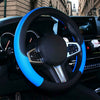38cm/15'' Car Steering Wheel Cover PU Leather Comfortable Grip Non-Slip Durable