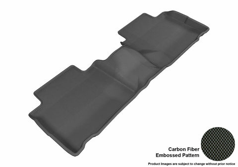 Fits 14-20 Nissan Rogue 2ND KAGU Carbon Pattern Black Custom Fit Floor Mat