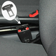 Carbon Fiber Safety Seat Belt Buckle Alarm Eliminator Clip Fix Error Code