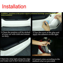 Fluid LED Strip Car Trunk Area Illumination Rear Brake Backup Turn Signal Light