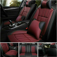 5-Sit Car Seat Covers Protector Cushion PU Leather Interior Accessoris For Honda