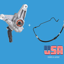 Set of 2 Power Steering Hose and Power Steering pump Fit:03-07 Honda Accord 3.0L