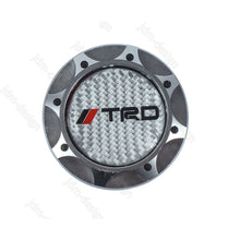 TRD Racing Gunmetal Engine Oil Filler Cap Oil Tank Cover Aluminium For TOYOTA