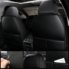Universal 5-Seats Car SUV Seat Cover PU Leather Cushion Front Rear W/Pillows Set