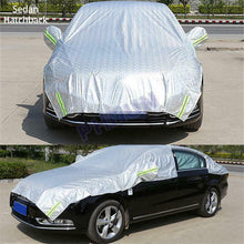 Car Suv Sedan Hatchback Semi-body Cover Sun Shade Reflective Outdoor Waterproof