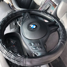 2020 New Black Slip On Style Steering Wheel Cover Perfect Fit Long Lasting