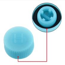 2 x High/Low Pressure AC A/C System Valve Cap Air Conditioning Service Tool Blue