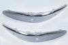 Front Bumper Molding with Chrome Trim For 2003-2006 MB Benz E-class W211 - Prime