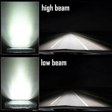 Black 5X7 7x6 LED Headlight For 1986-1995 Jeep Wrangler YJ 1984-2001 Cherokee XJ