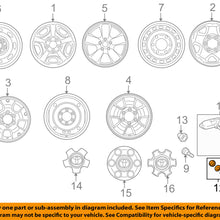 TOYOTA OEM TPMS Tire Pressure Monitor-Repair Kit 044230E010