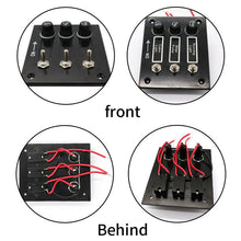 1*3 Gang Fused Switch Panel For Car Marine Rv's ATVs 12 Volt Toggle Switch Panel