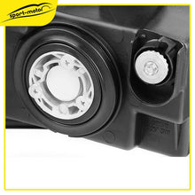 Headlights Assembly Replacement for 1998-2002 Honda Accord w/ Amber Reflector