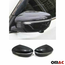 For Nissan Rogue Sport 2017-2020 Genuine Carbon Fiber Side Mirror Cover Cap 2 Pc