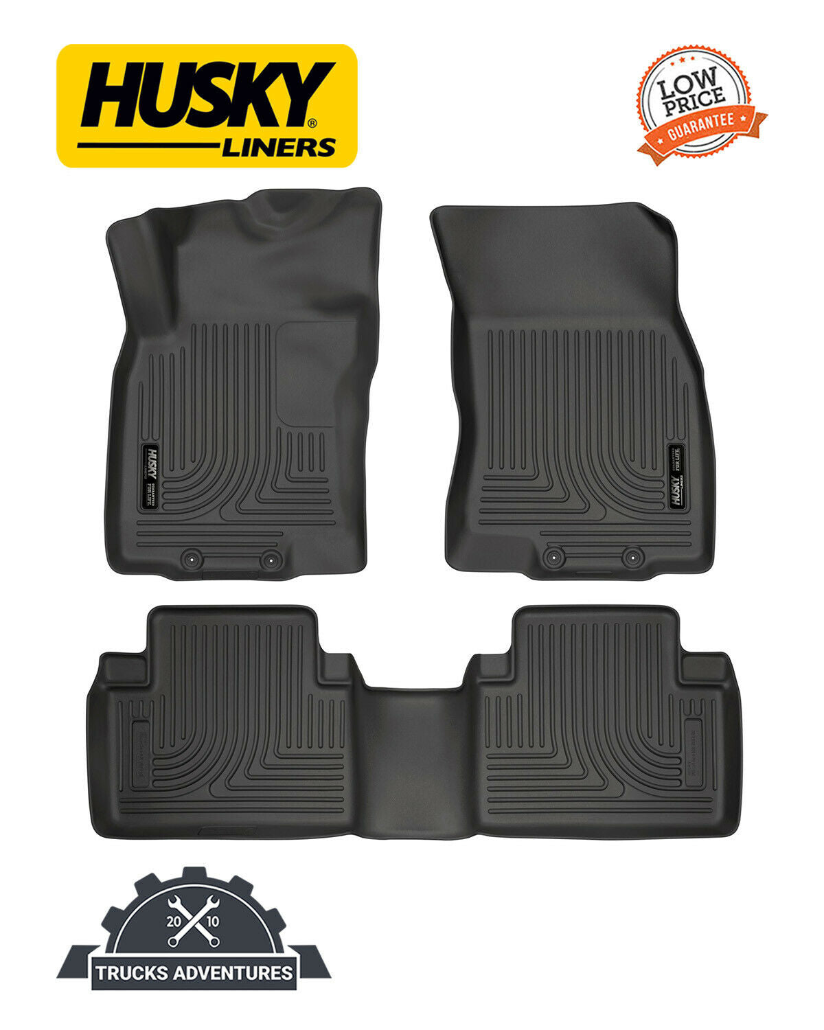 Husky Liners 98671 WeatherBeater Floor Liner Fits 14-20 Rogue Rogue Select